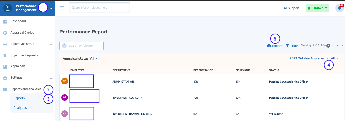 How To Generate Appraisal Status Report