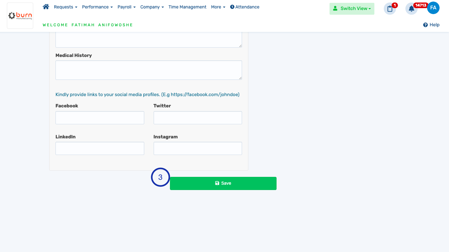 How to Edit Profile as an Employee