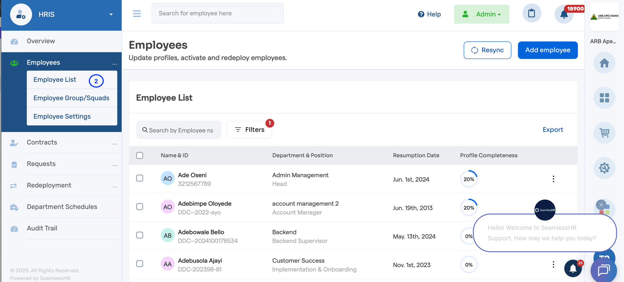 How to bulk edit or bulk update employee information