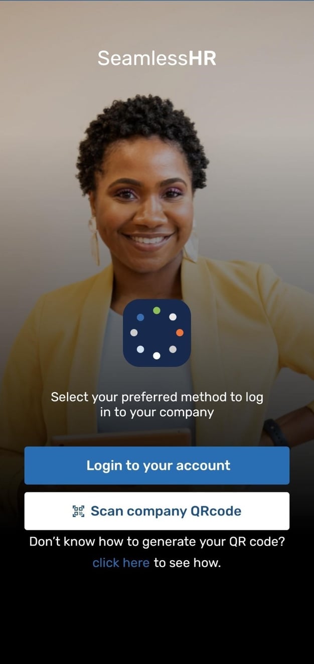 SIGN IN TO SEAMLESS visual data 2