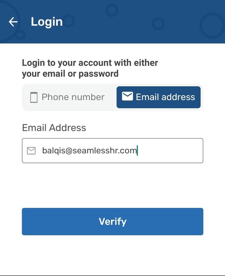 SIGN IN TO SEAMLESS visual data 5